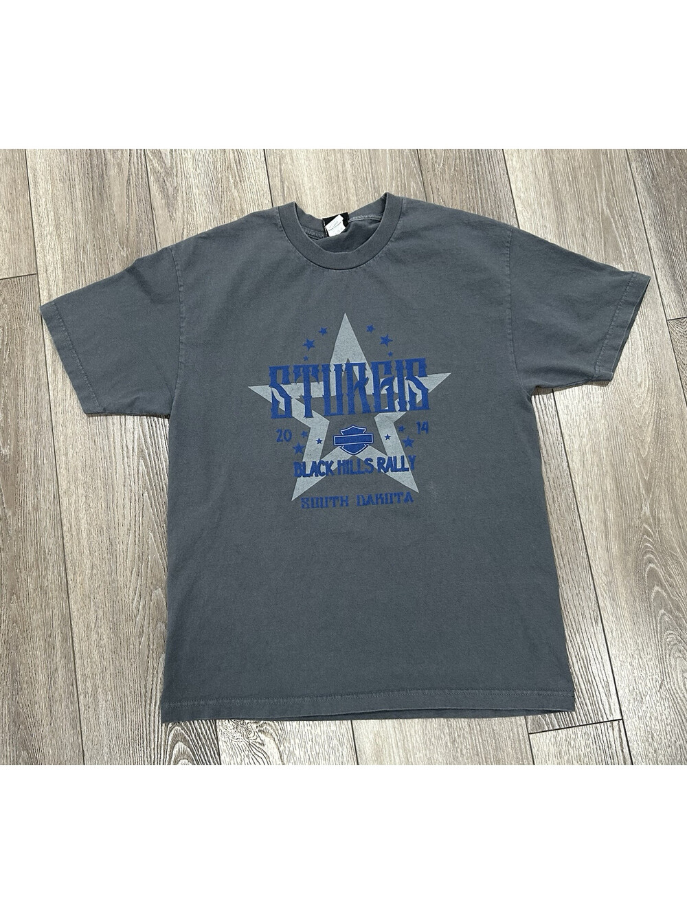 HARLEY DAVIDSON Sturgis Shirt Mens Large Gray Black Hills Badlands South Dakota